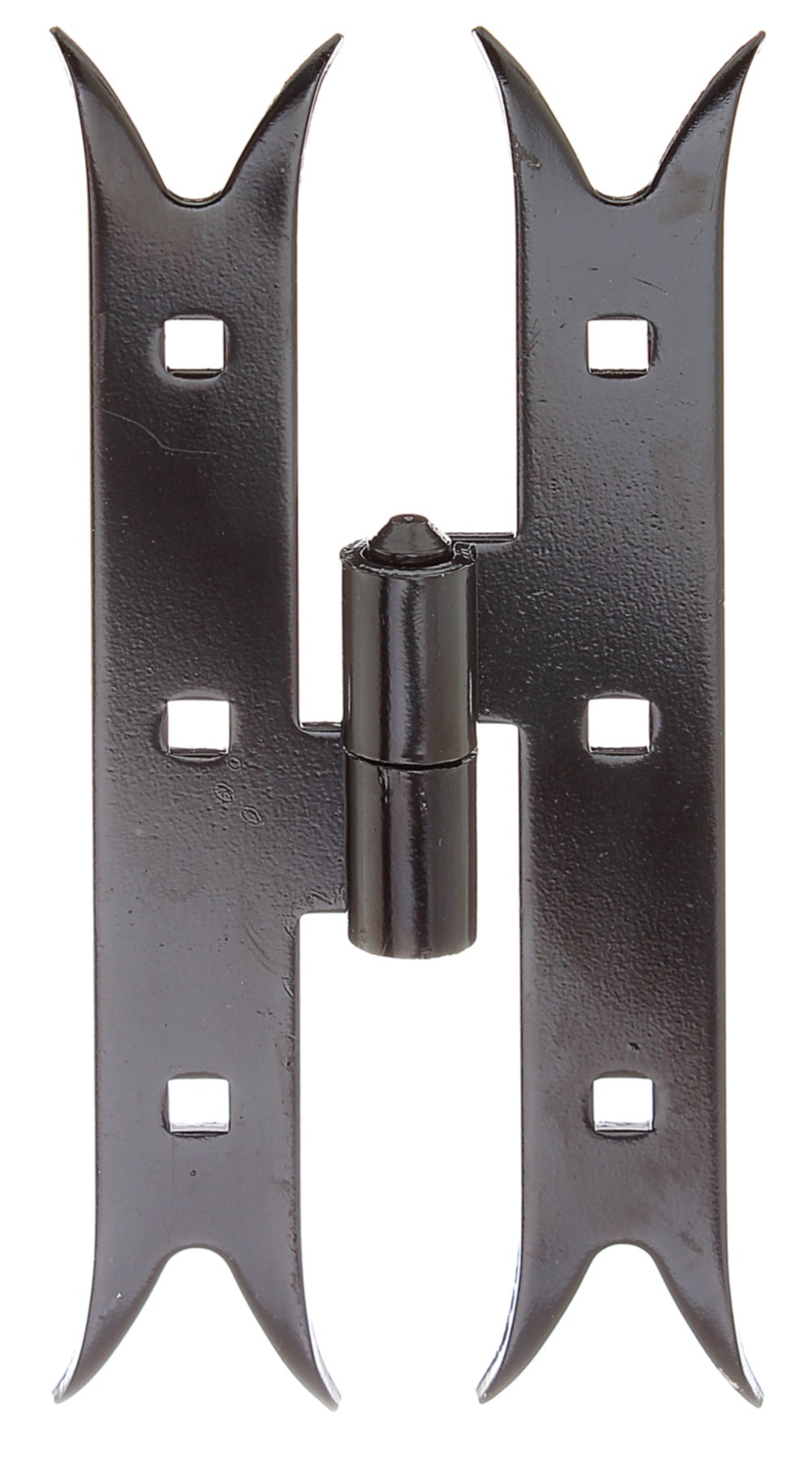 Penture milieu queue de carpe gauche 18,5x8,5x3,5x0,3cm noir - ALBERTS