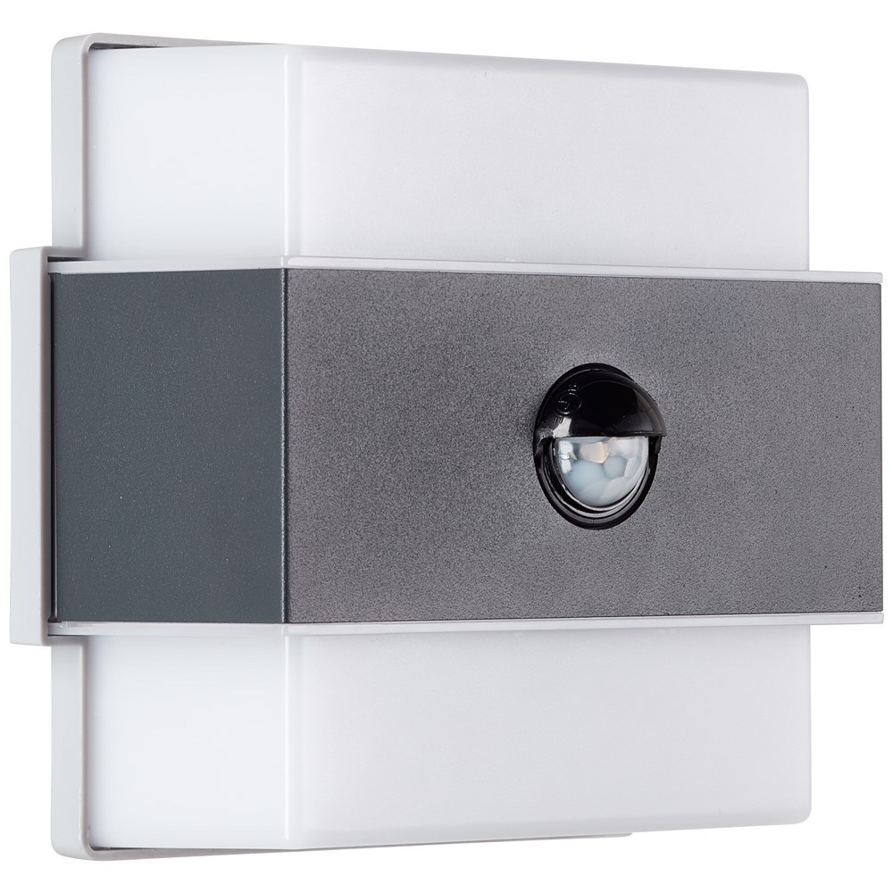 Applique détecteur archie anthracite led 7,5w 650lm