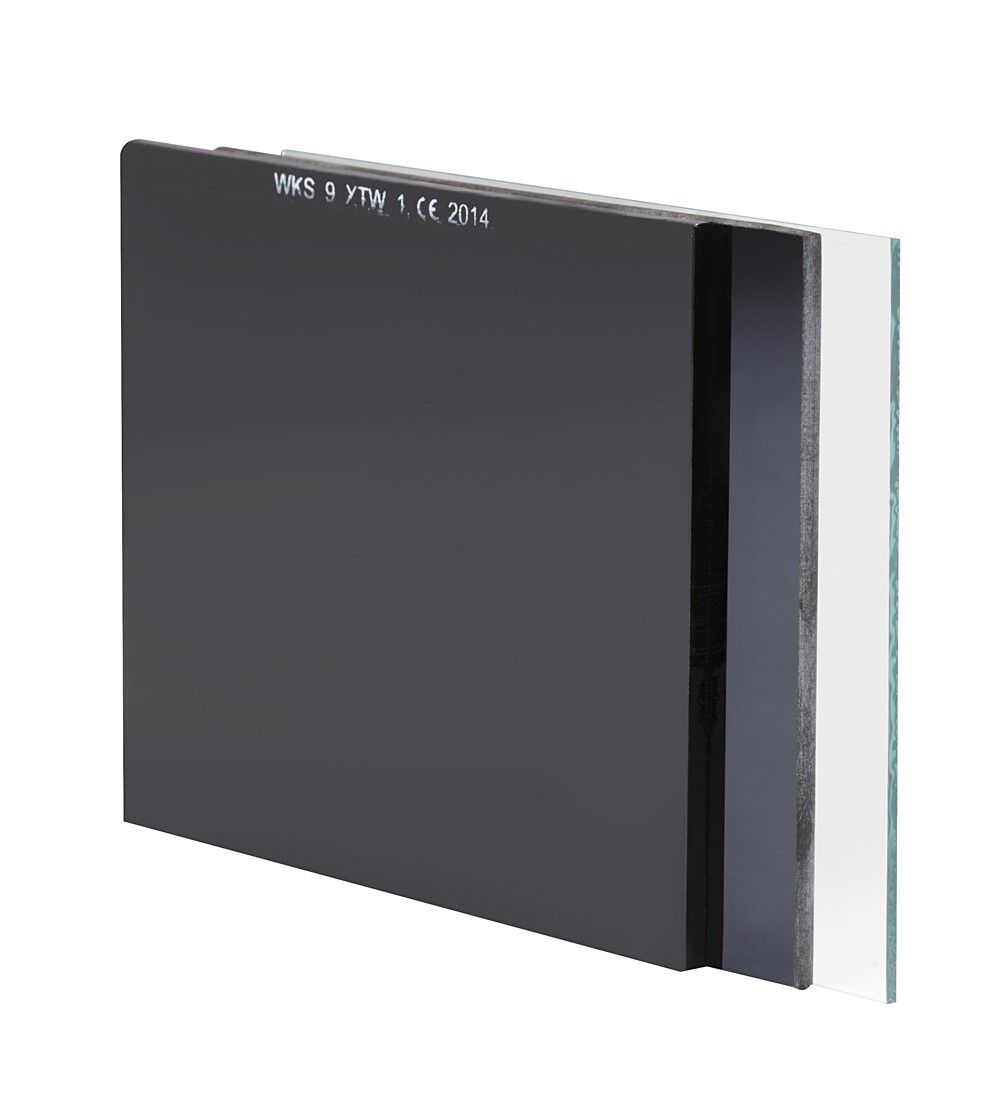2 verres de protection din 11 90x110mm en 166/169