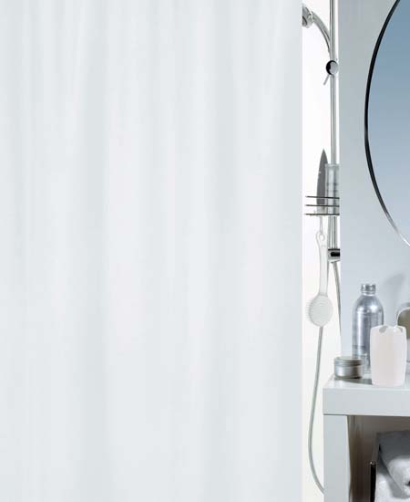 Rideau de douche Atlas180X200 cm Coloris Ecru
