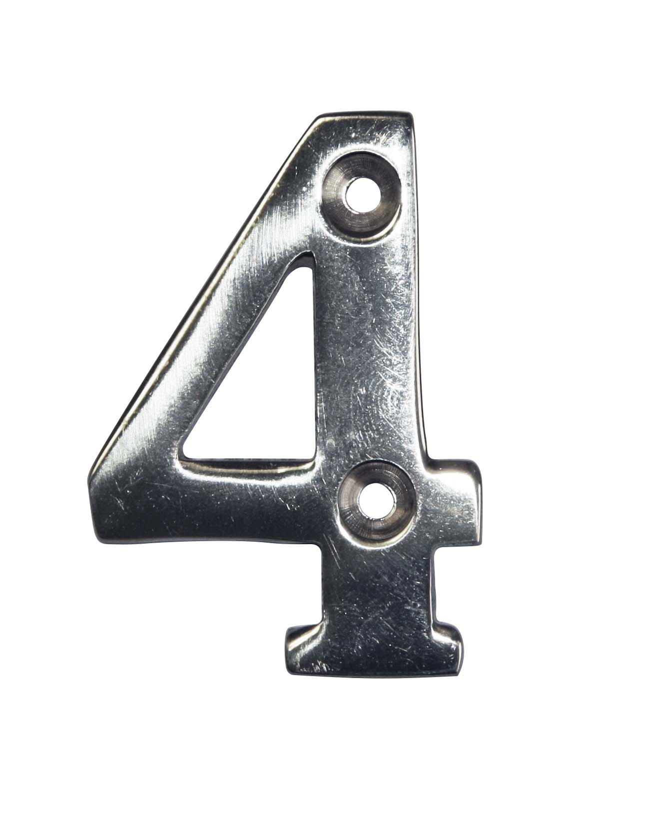 chiffre laiton chromé 51 mm  4 - NOVAP