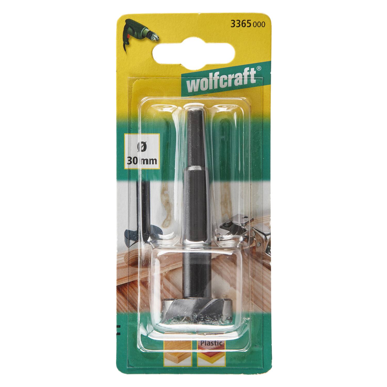 Fraise encastrement L90 Ø30mm - WOLFCRAFT