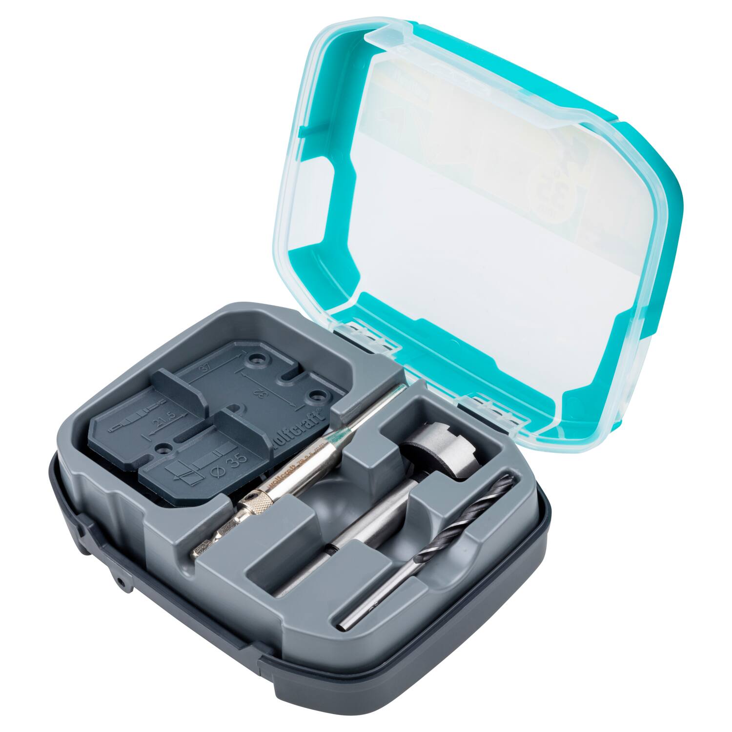 Kit montage pour charnières Ø35mm - WOLFCRAFT