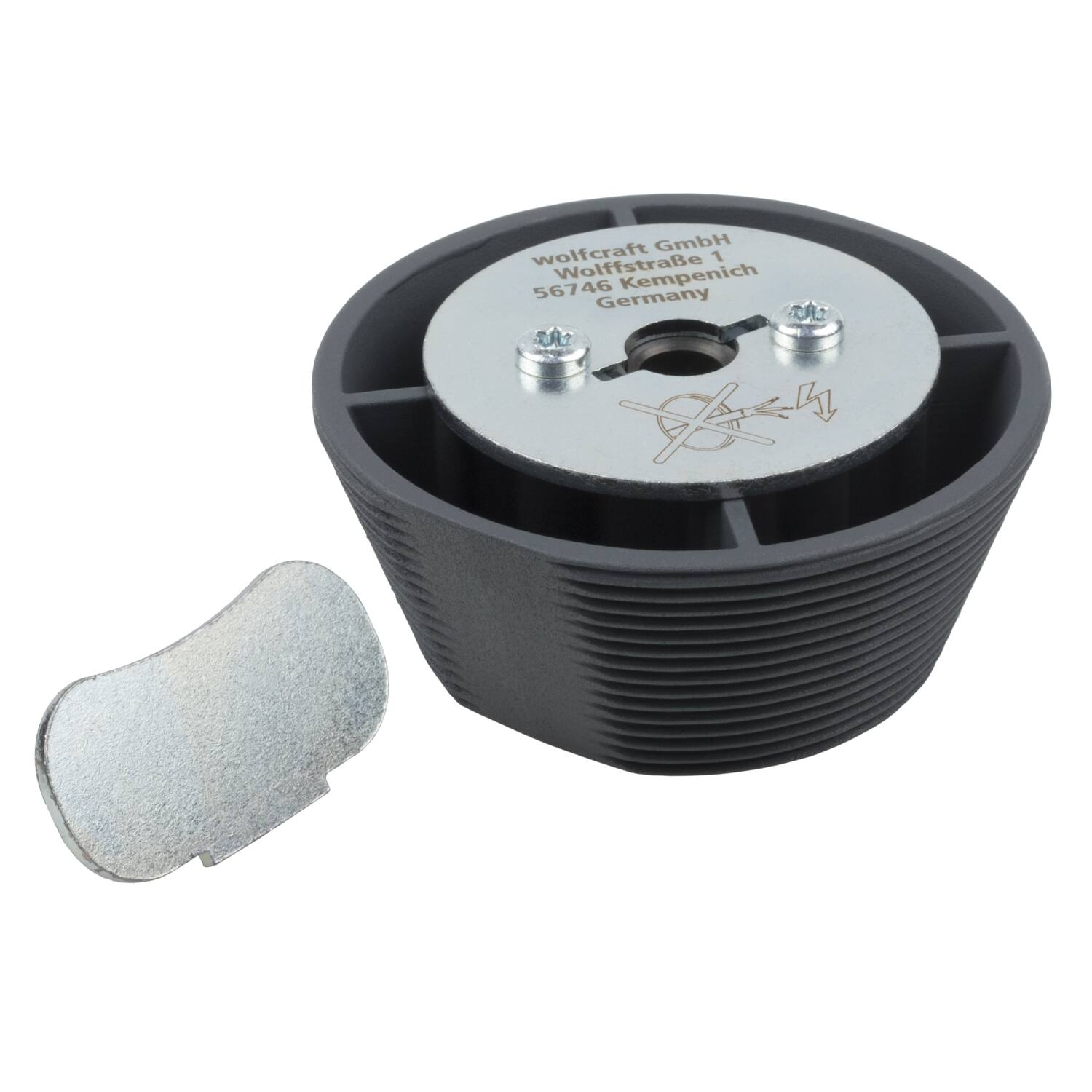 Guide de perçage Ø54–70mm - WOLFCRAFT