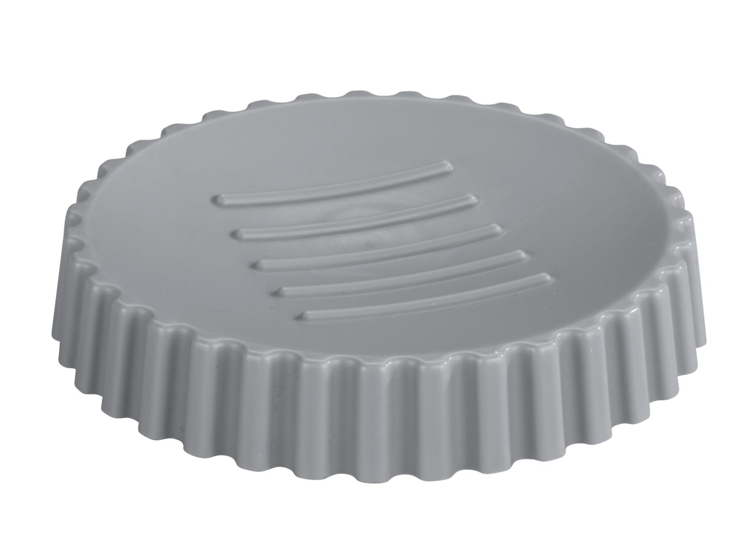 Porte-savon Minas plastique gris - ALLSTAR