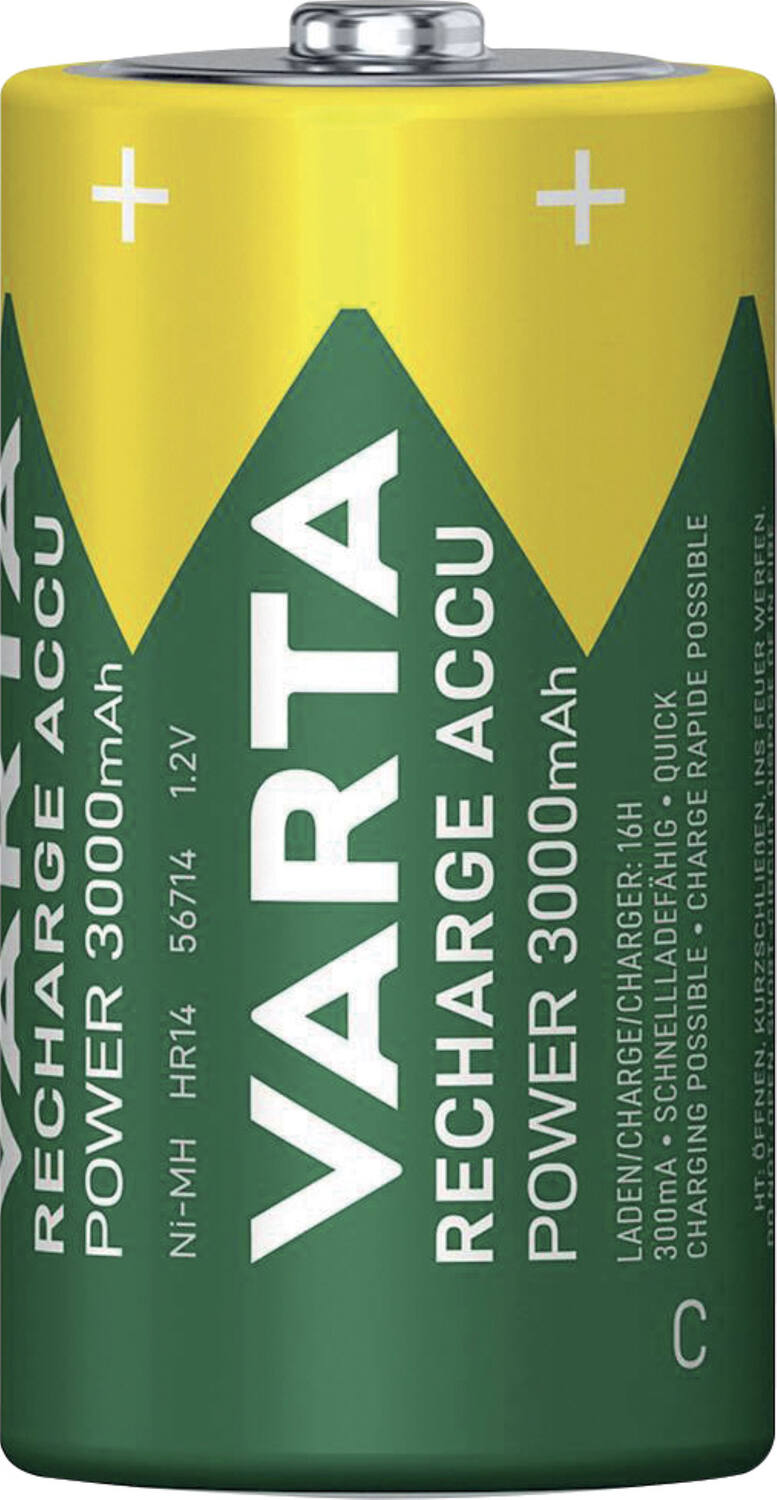 Pile Accu Varta Hr14 C 3000 Mah Blister2 VARTA