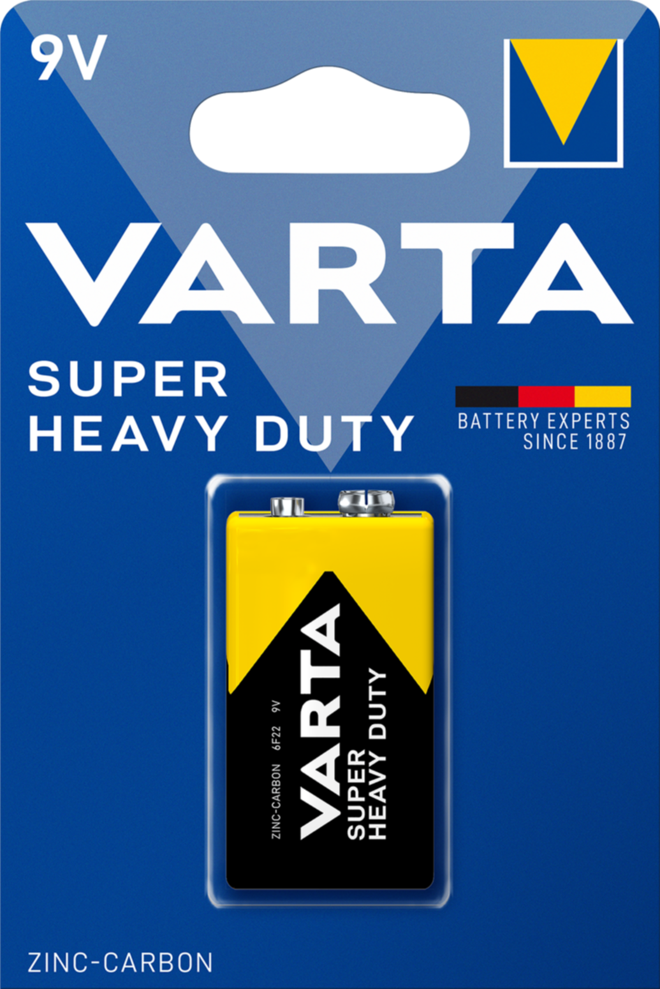 Pile saline Superlife 9V - VARTA