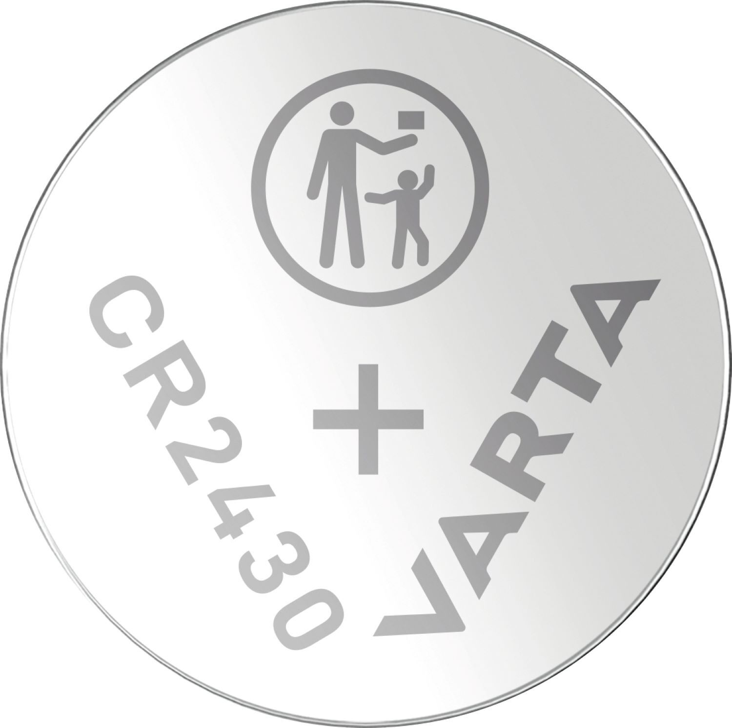 2 piles lithium CR2430 - VARTA