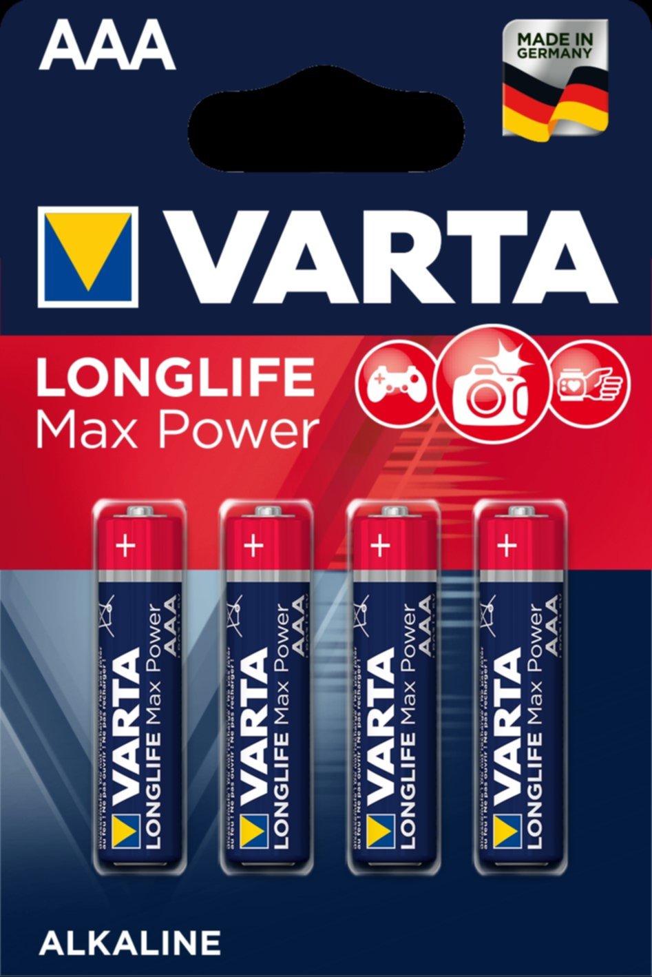 Pile lr03 aaa longlife max power X4