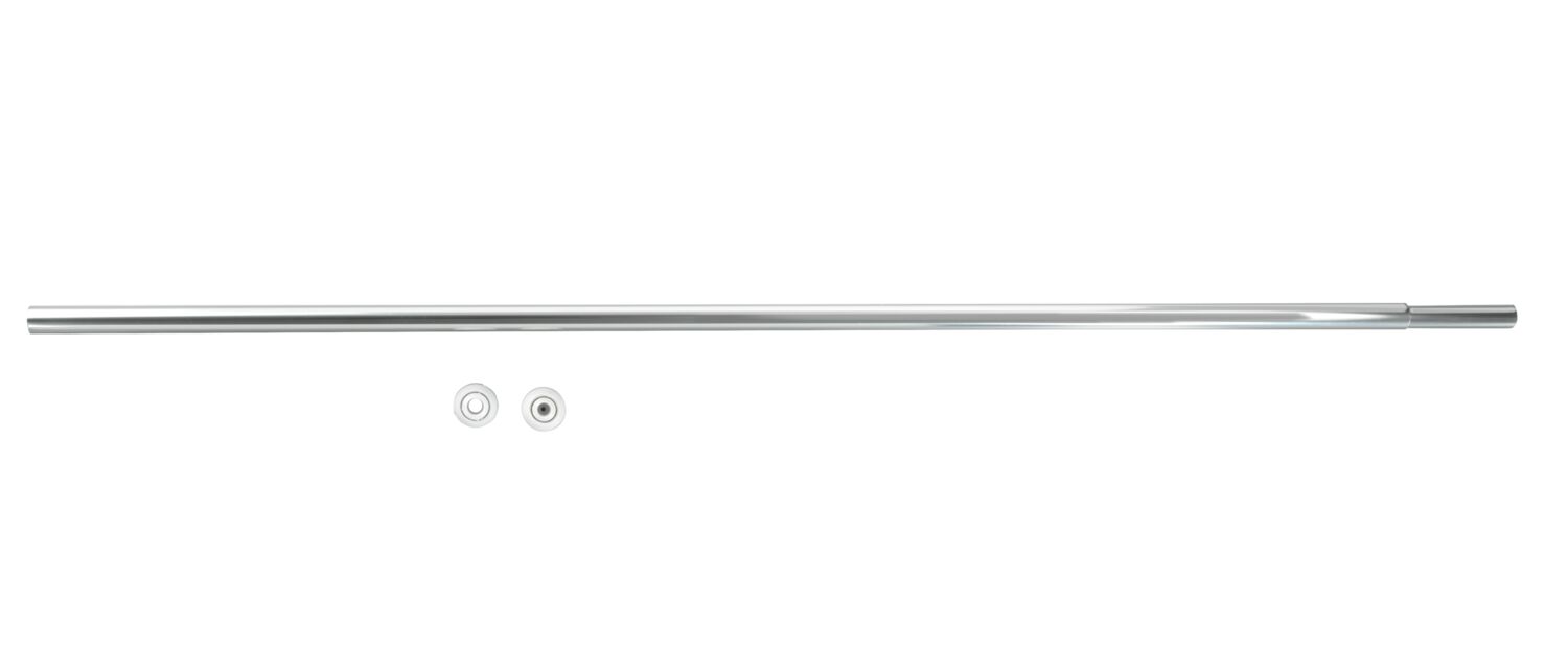 Barre de douche télescopique Ø20mm 110-185cm chromée
