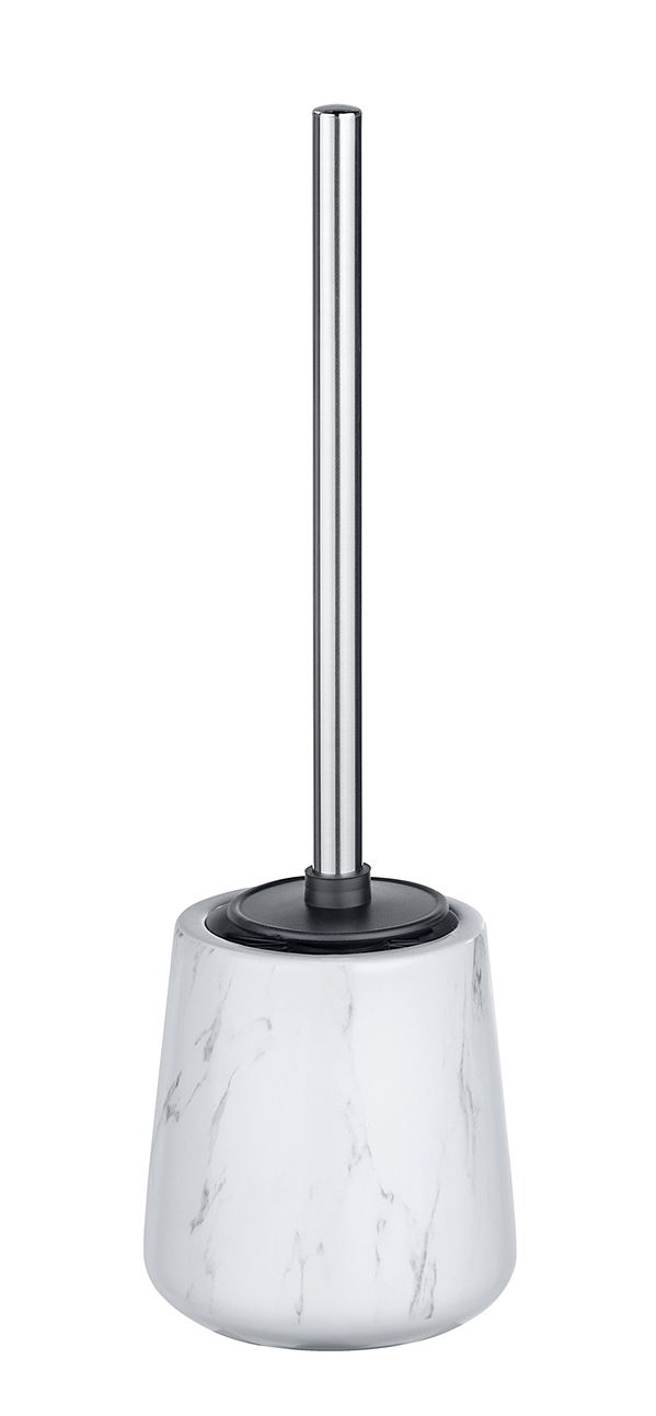 Pot à balai Adrada céramique blanc/gris - WENKO