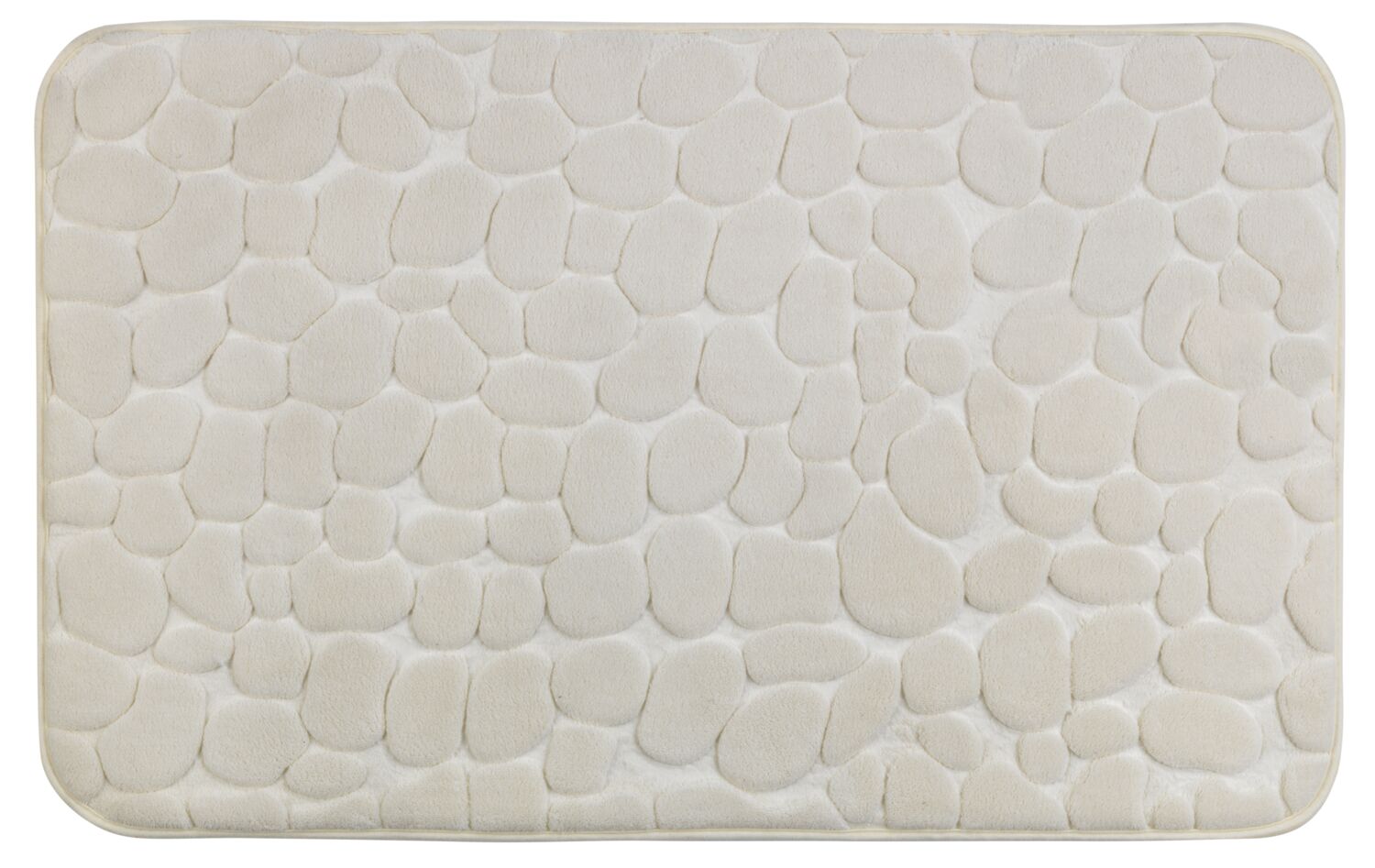 Tapis de bain Memory Foam 50x80cm Pebbles beige - WENKO