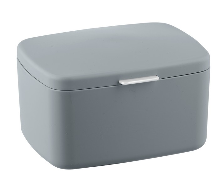 Boîte sdb avec couvercle barcelona gris
