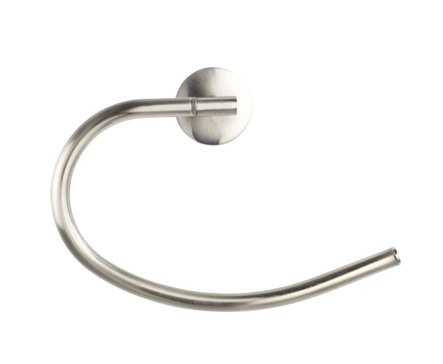 Anneau Porte-serviettes Cuba inox chromé mat - WENKO