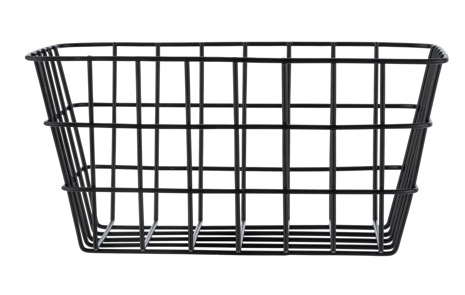 Corbeille Viana noir mat - WENKO