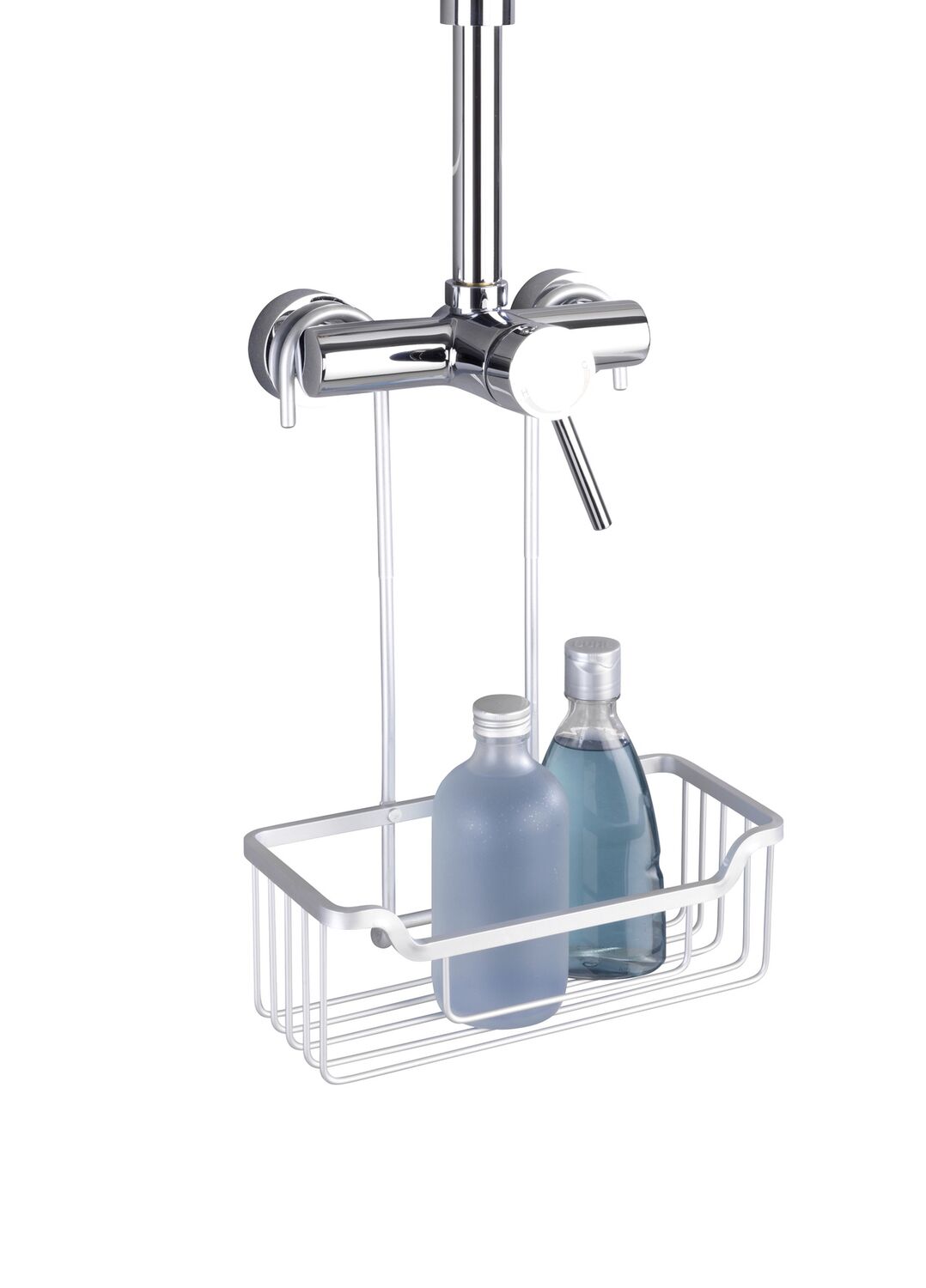 Serviteur douche Milo argent aluminium - WENKO