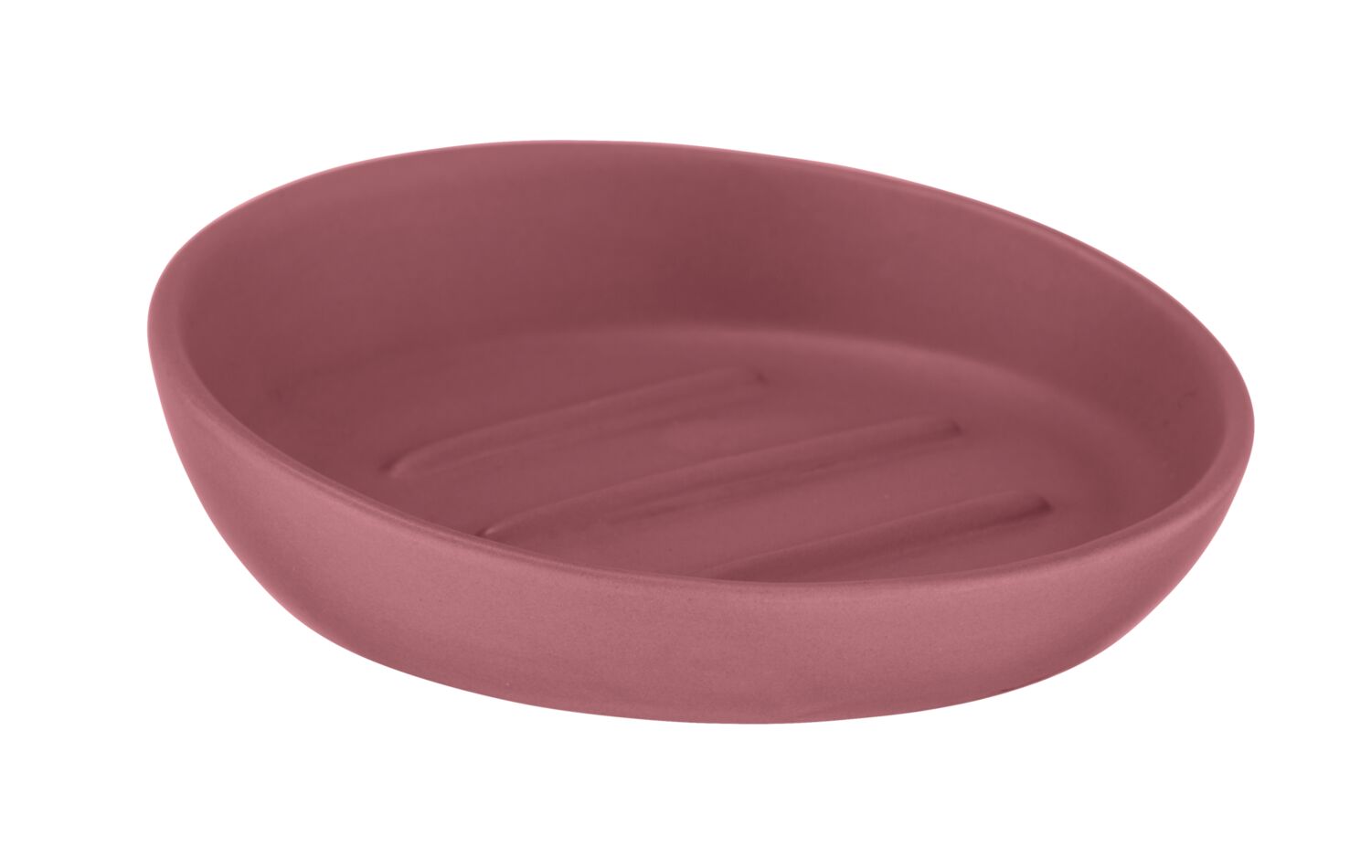 Porte savon Badi céramique vieux rose