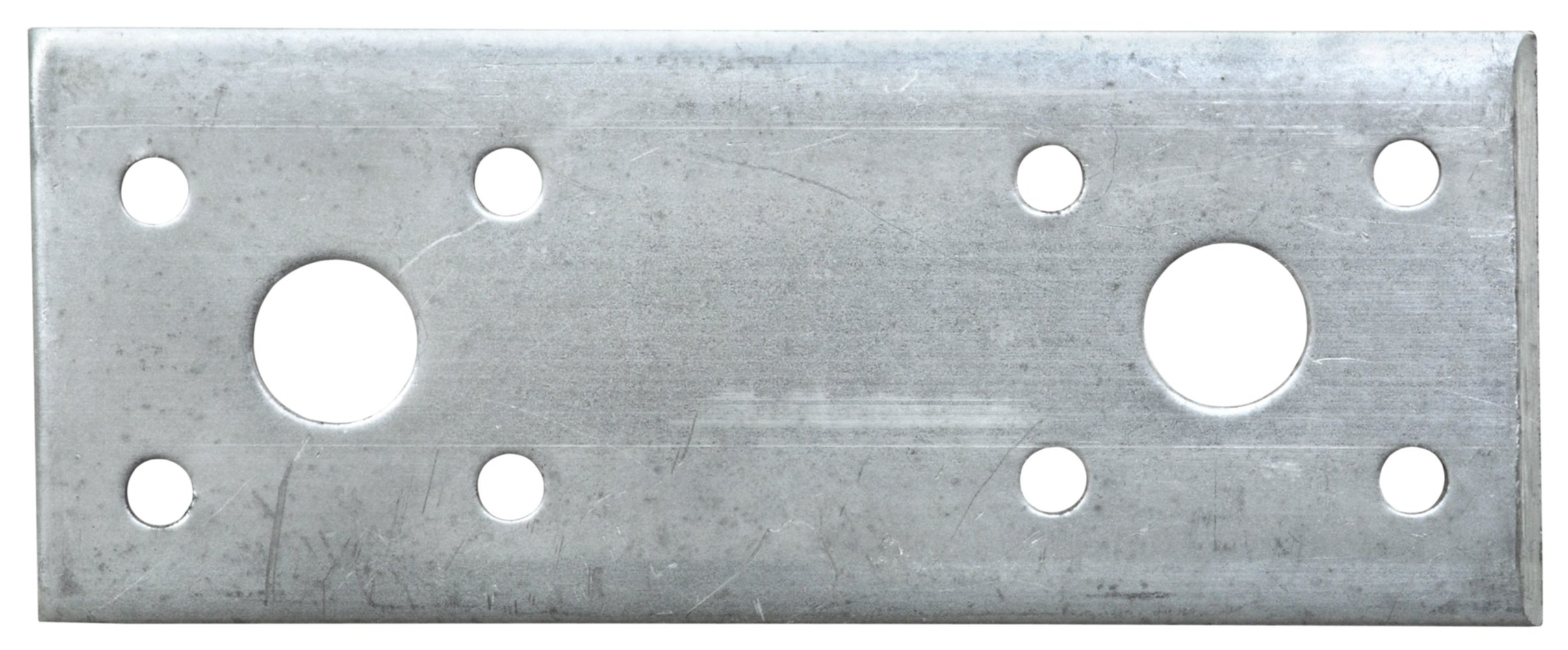 Connecteur plat, 100 x 40 x 3 mm, acier zingué