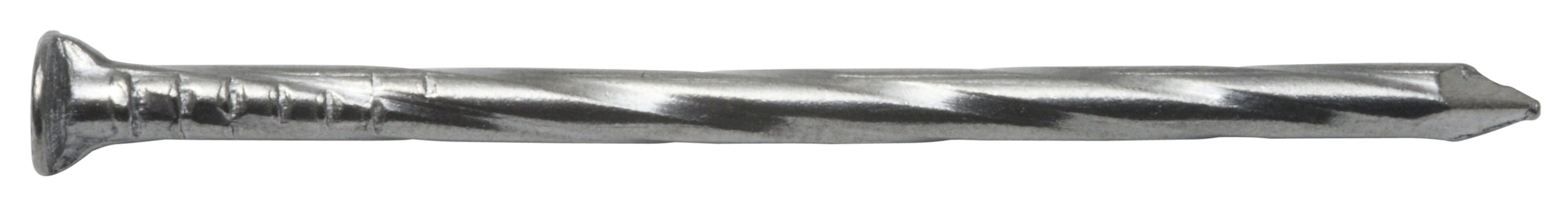 Clou torsadé, 3,6 x 80, acier brut