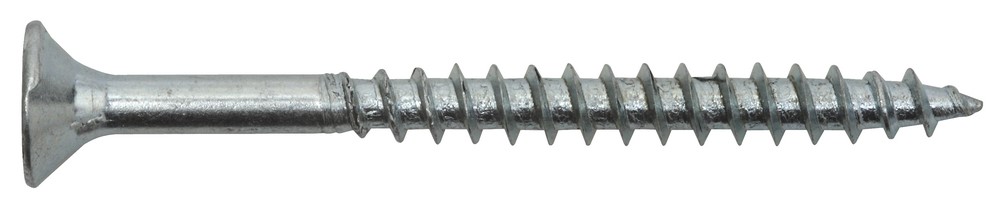 Vis bois  filetage partiel acier zingué 4,5 x 50 mm