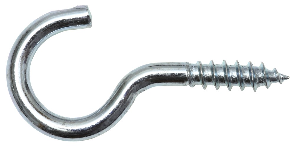 Crochet à visser acier zingué 2,2 x 20 mm