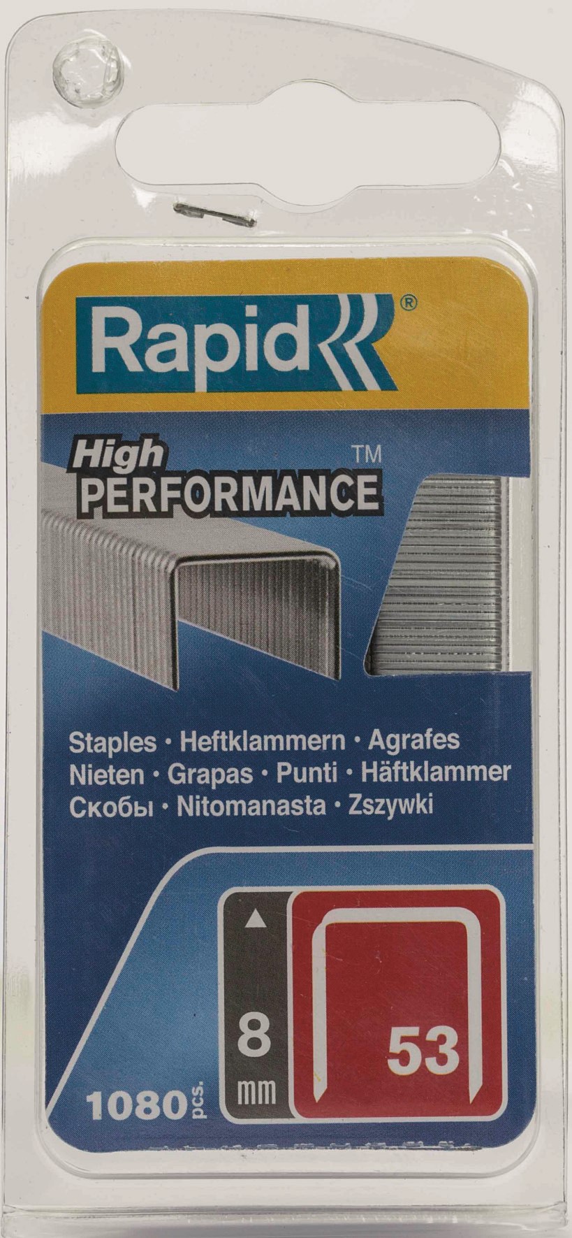 1080 agrafes galva 53/10 mm - RAPID