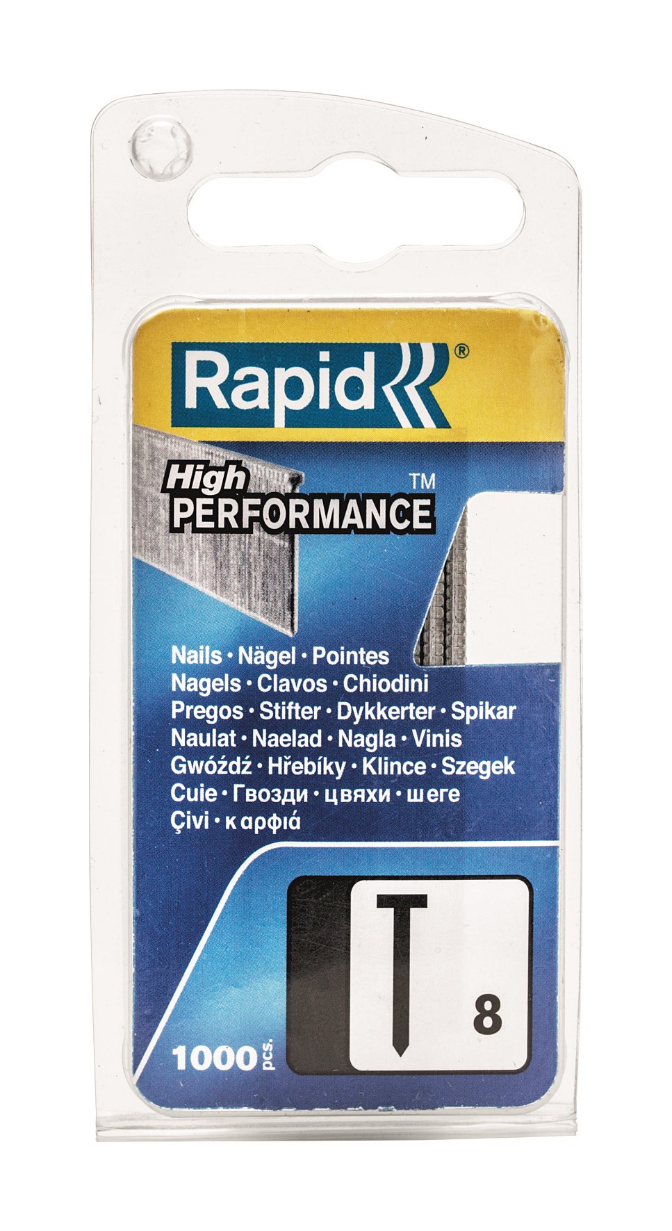 Pointes 8 en 25 mm - RAPID