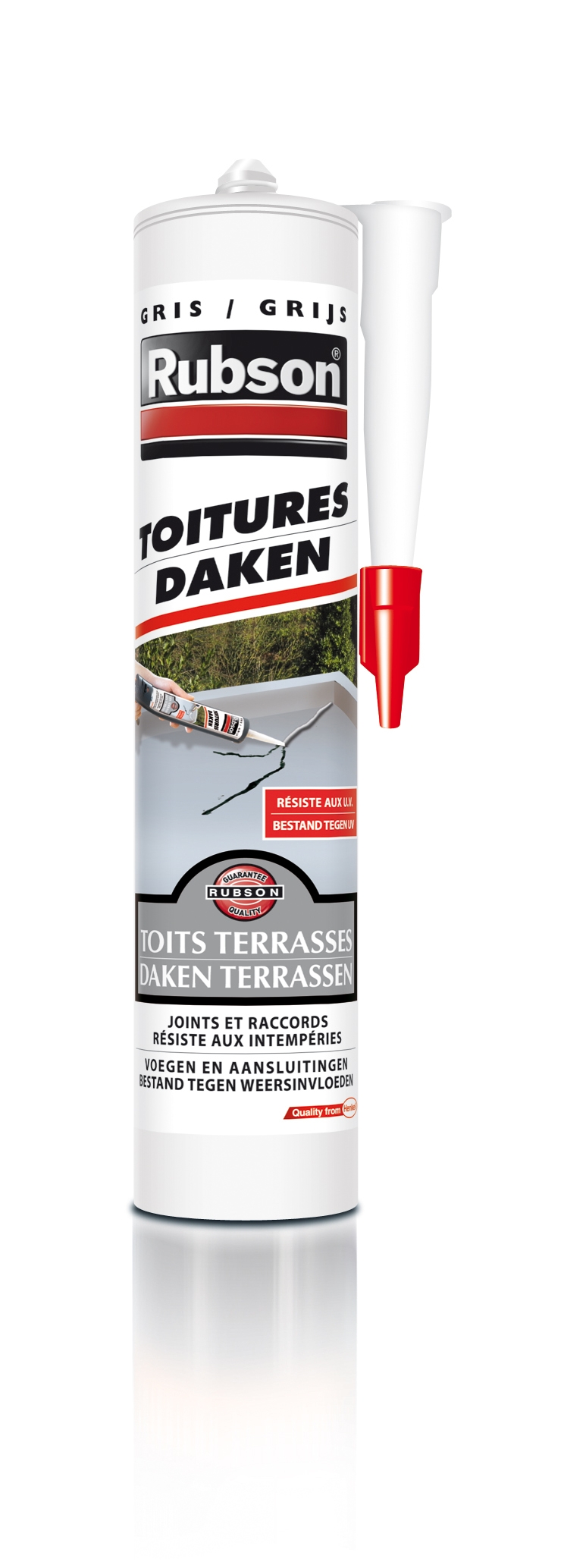 Mastic Toitures gris 280 mL - RUBSON