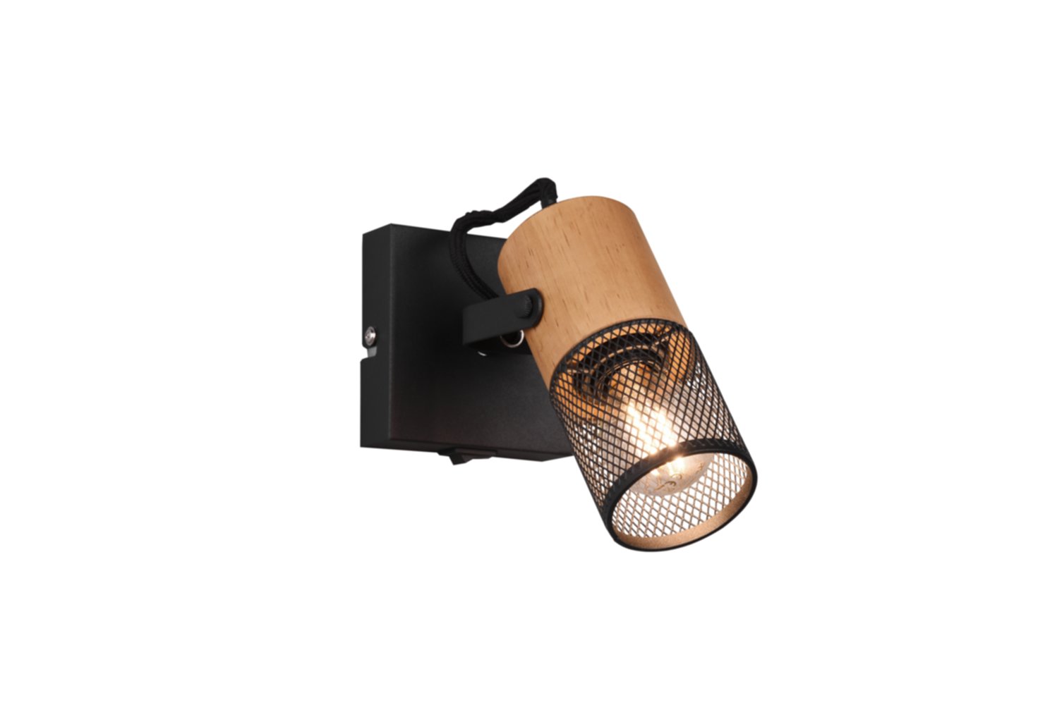 Spot Tosh Noir Mat H.13cm - TRIO