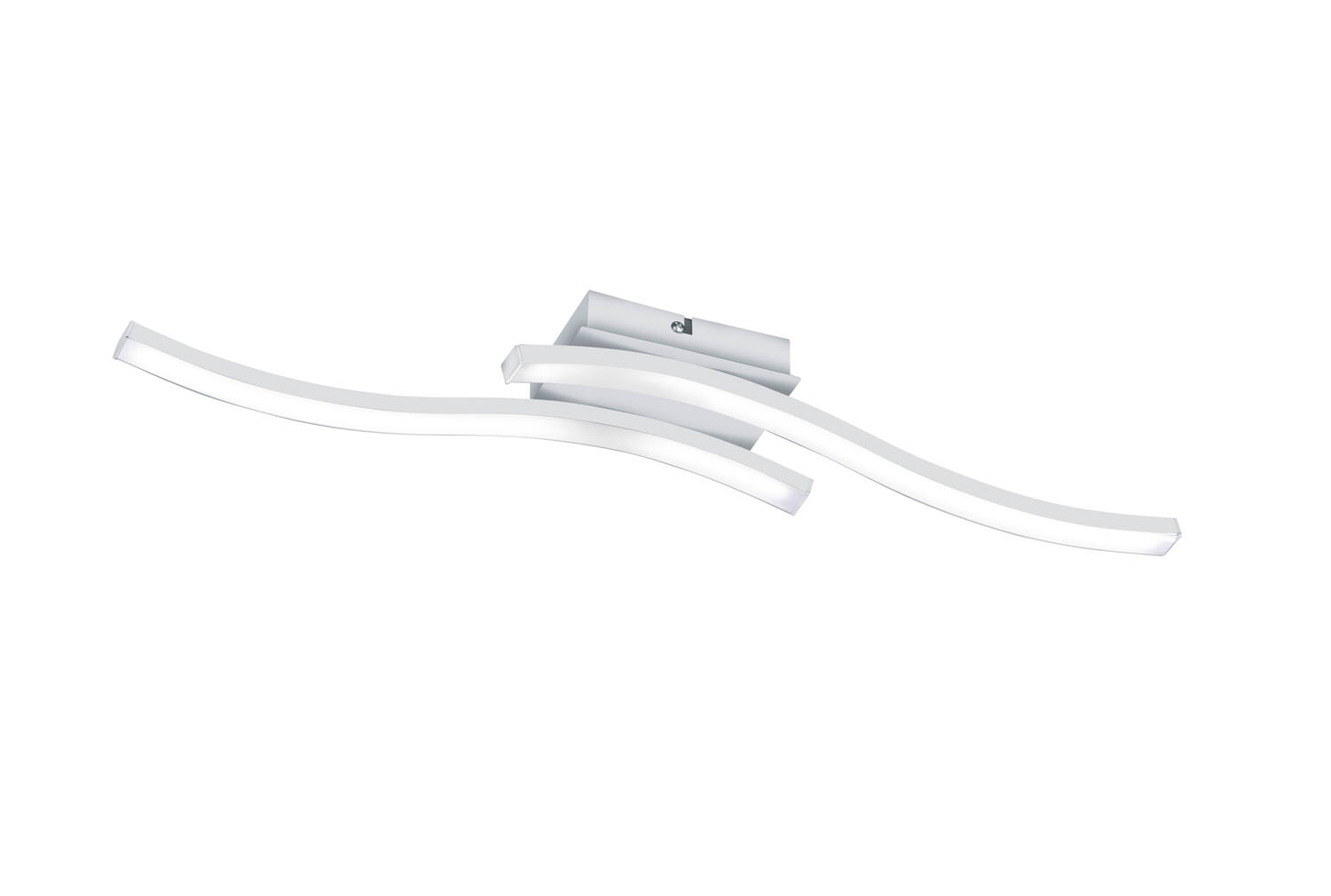 Plafonnier Route Blanc Mat H.7cm - REALITY