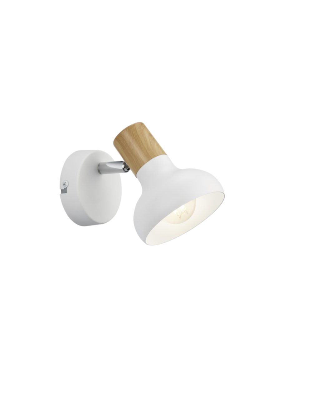 Spot métal blanc mat Latika - REALITY