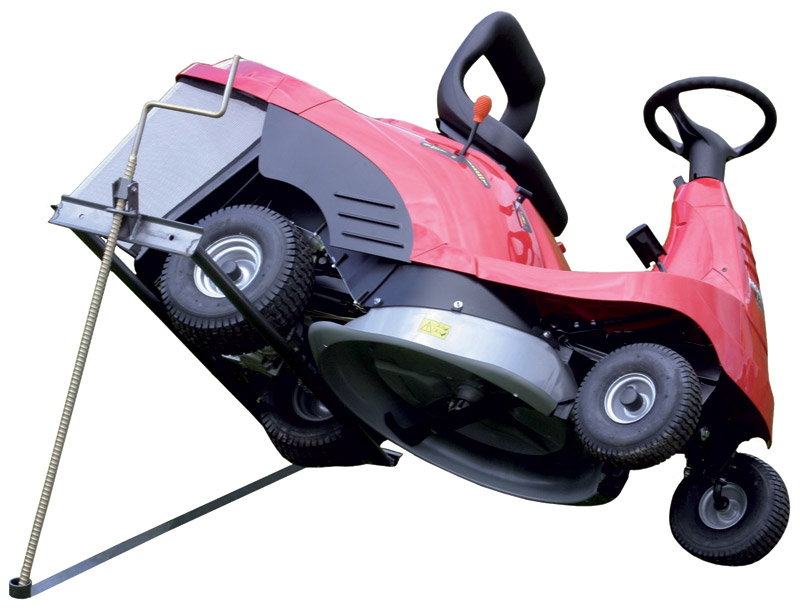 Lève tondeuse latéral à vis noir 250 kg - MERMIER