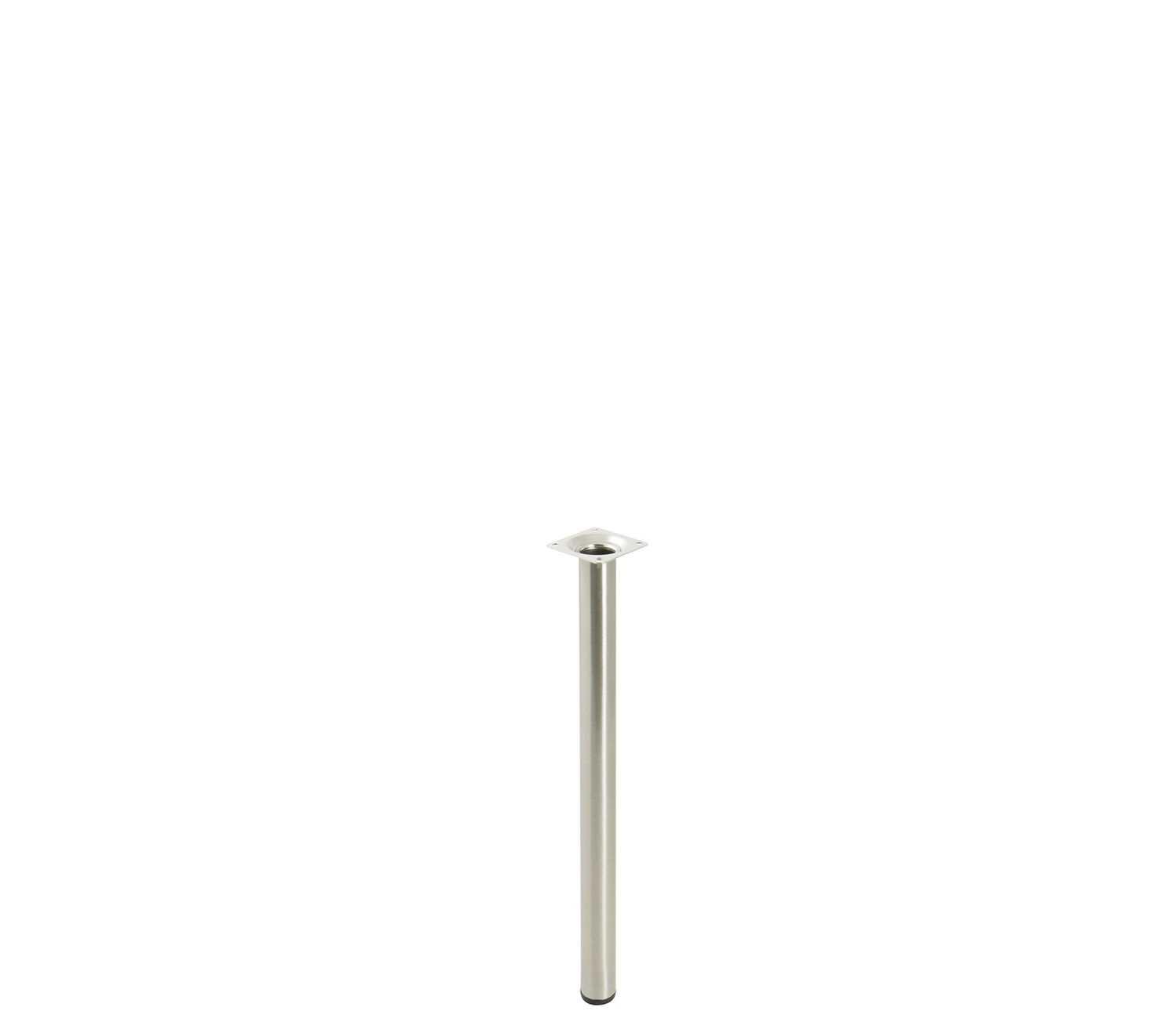 Pied cylindrique brossé H.400 Ø30 mm - BAR PLUS