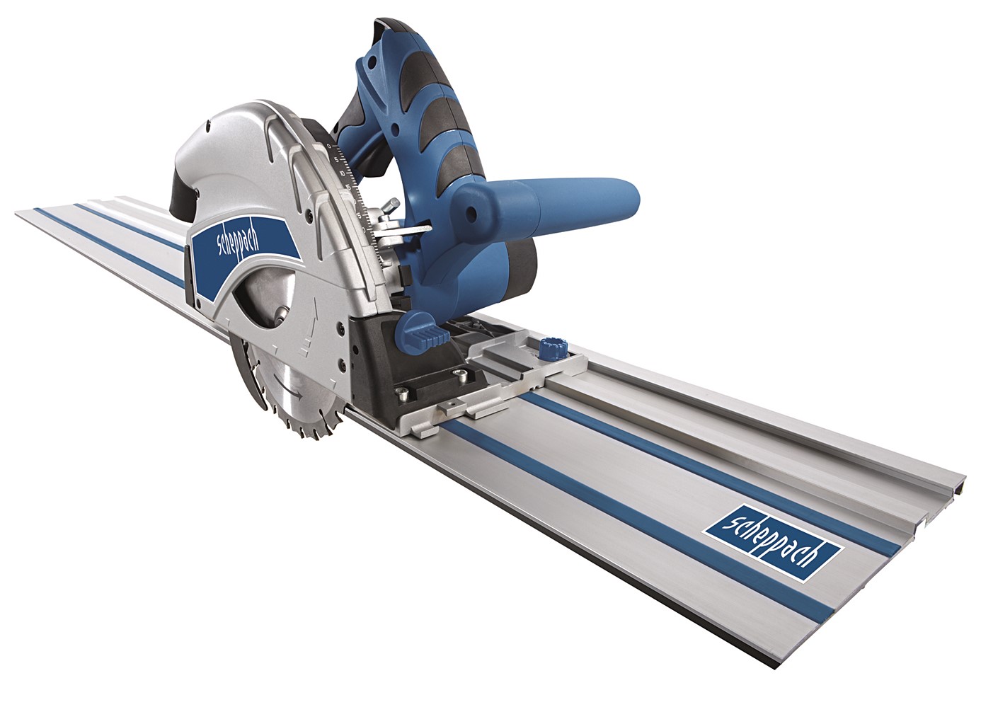 Scie circulaire plongeante PL55 3 en 1 + 2 rails 700mm - SCHEPPACH