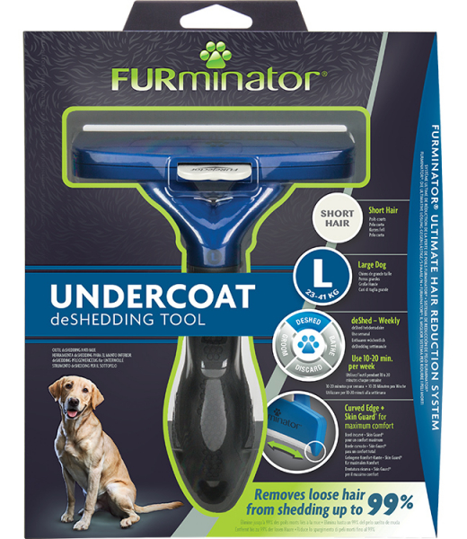 Outil de toilettage chien l poil court