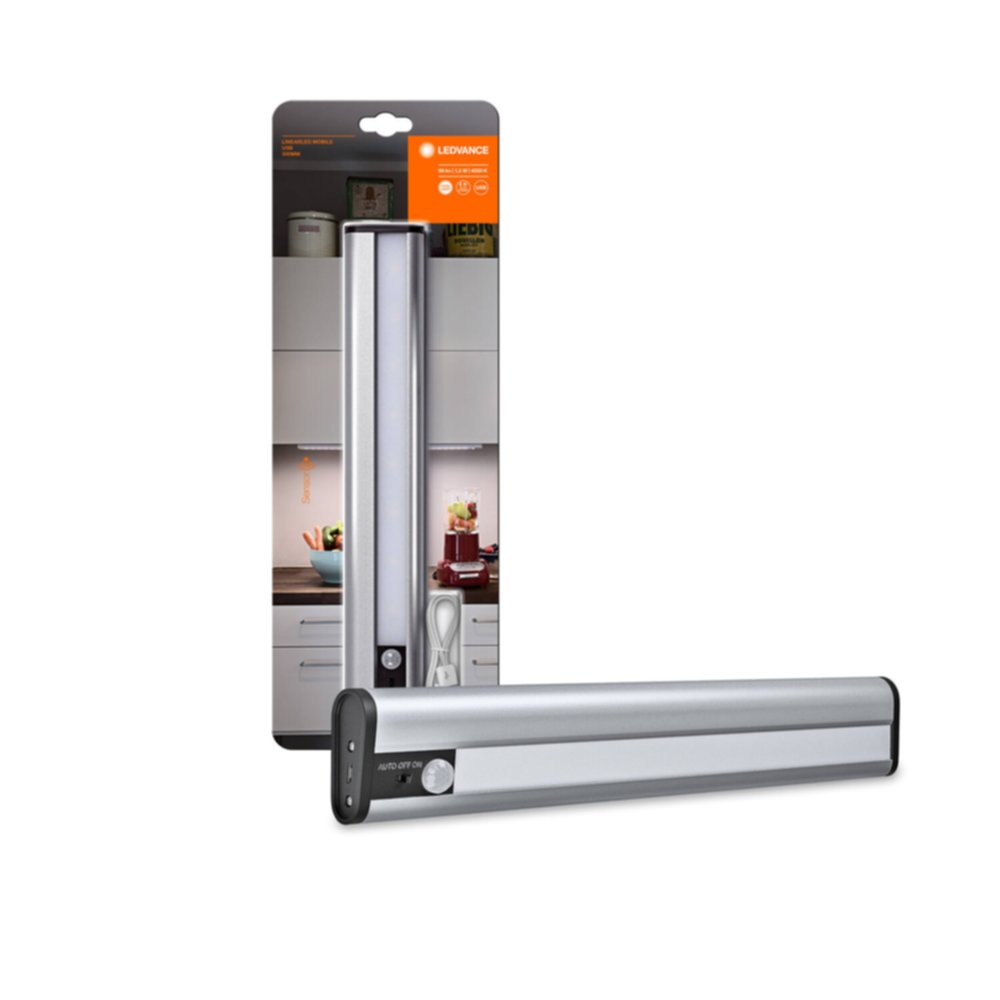 Luminaire Rechargeable LinearLED Mobile Usb 300 Argent  LEDVANCE