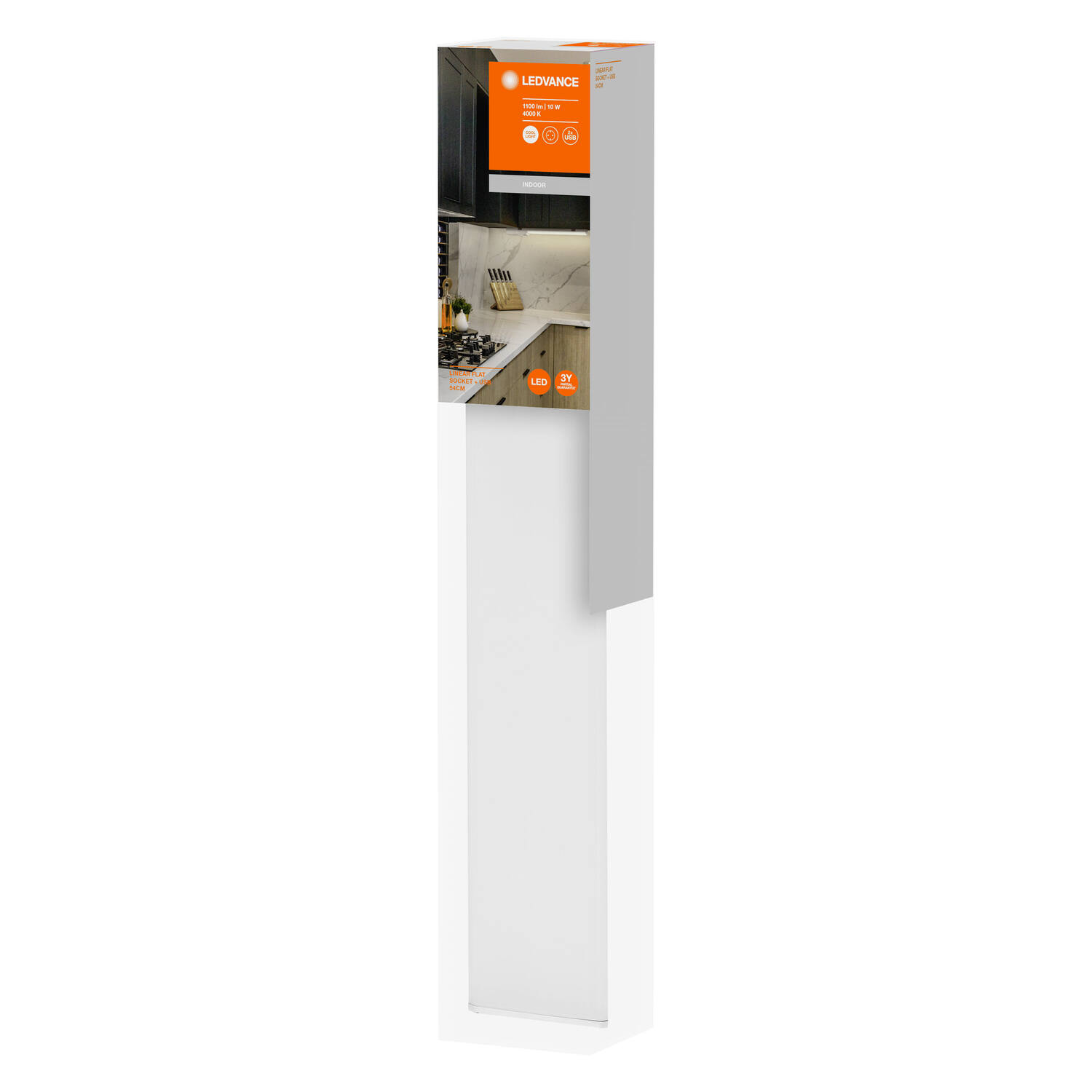 Réglette Cuisine Prises 4000K 10W 54cm - LEDVANCE