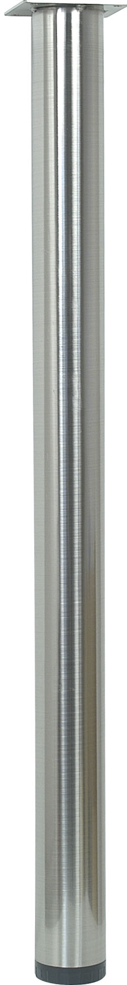 Pied cylindrique brossé H.700 Ø60 mm - BAR PLUS