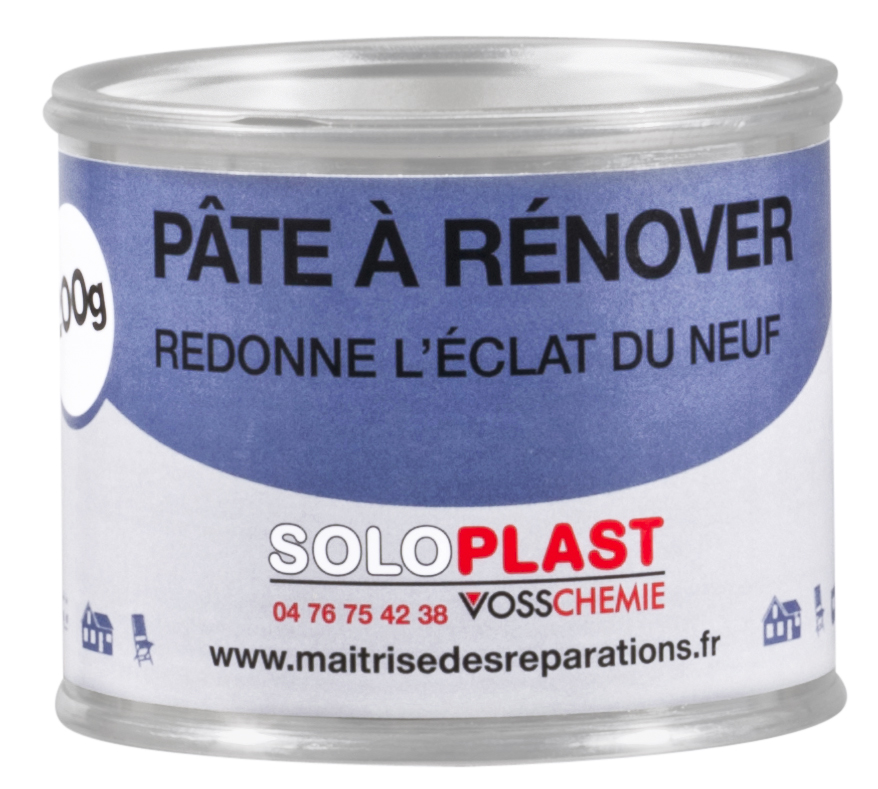 Pâte de rénovation à polir 200 g - SOLOPLAST