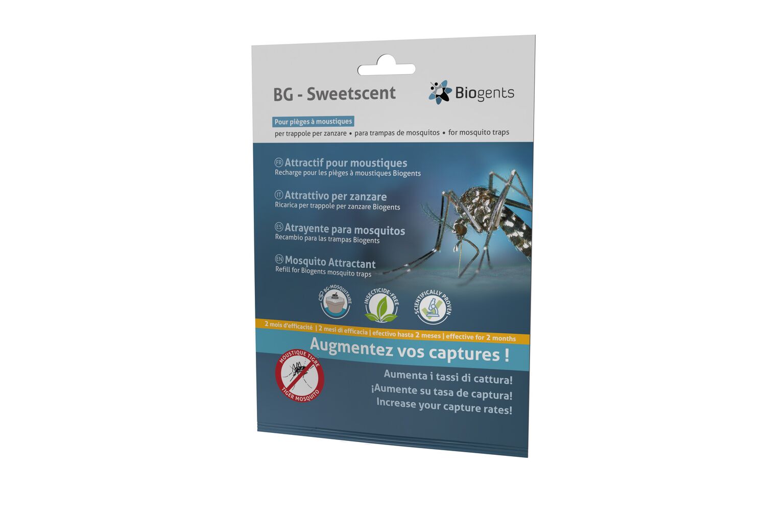 BIOGENTS Attractif Piège Anti-Moustiques BG-SWEETSCENT