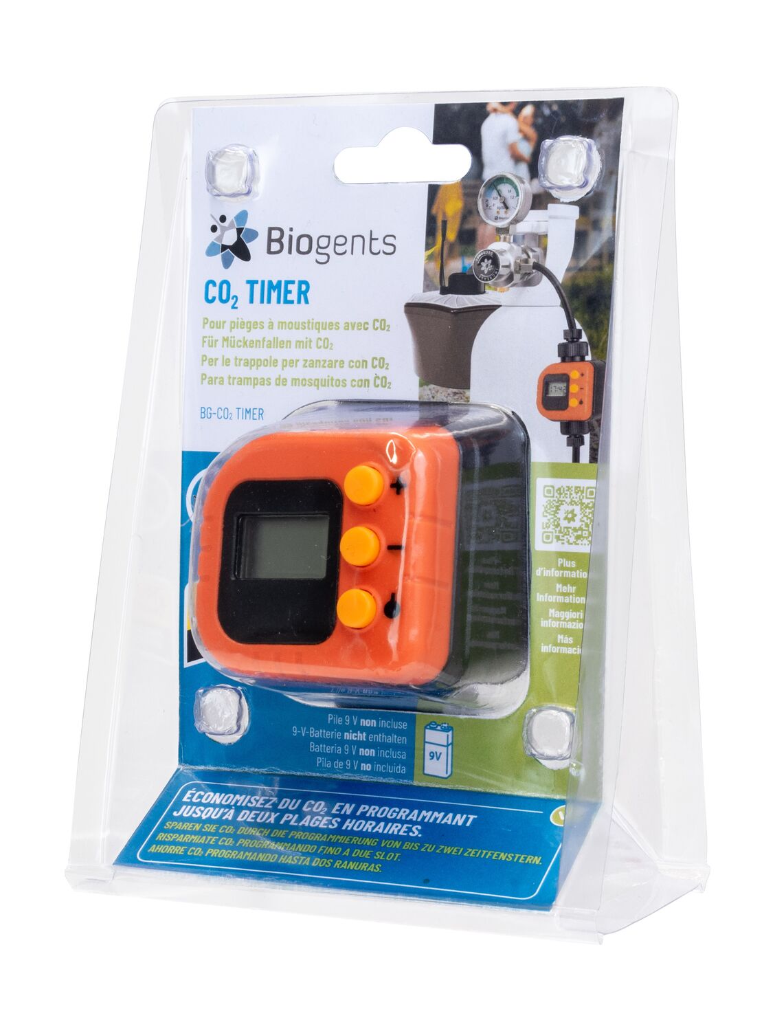 BIOGENTS Timer pour Programmer et Réguler La Diffusion du CO2 BG-Timer