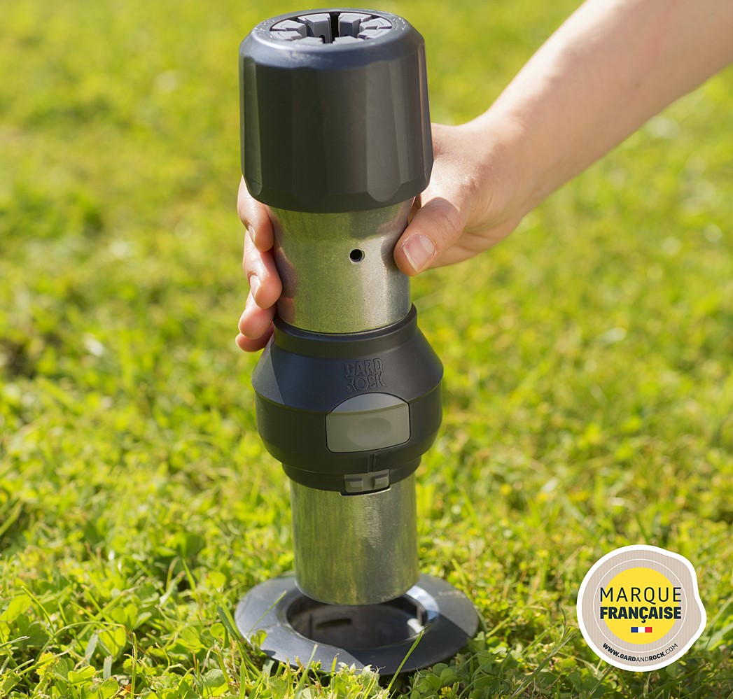 Adaptateur de fixation de mât multiusage à clipser au sol - GARD&ROCK