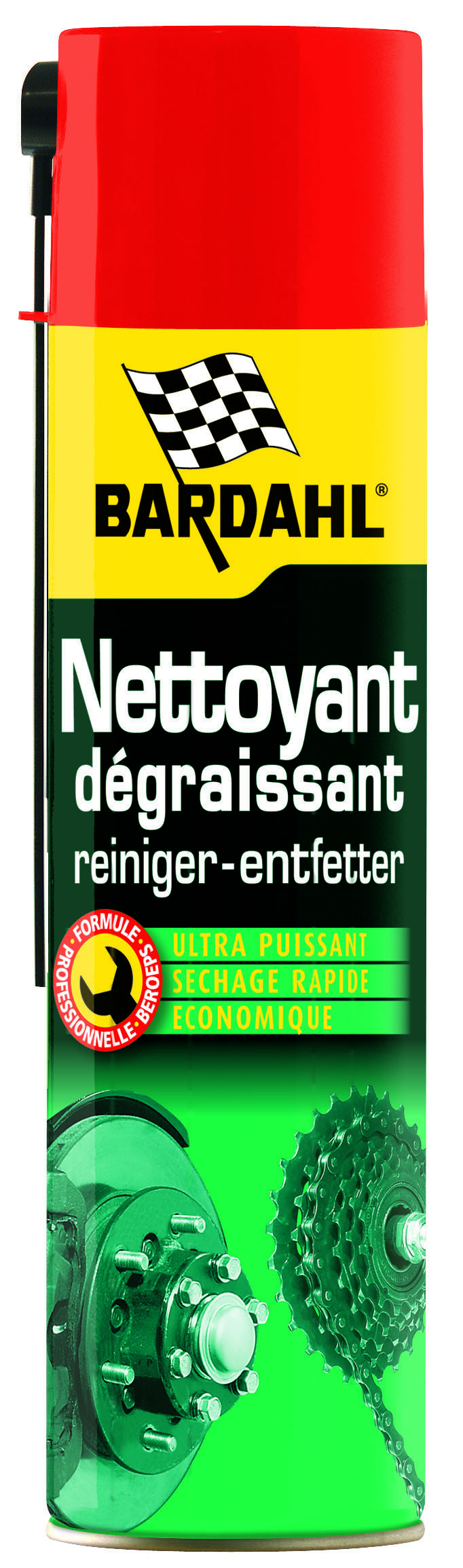 Dégraissant mécanique 600 ml - BARDAHL