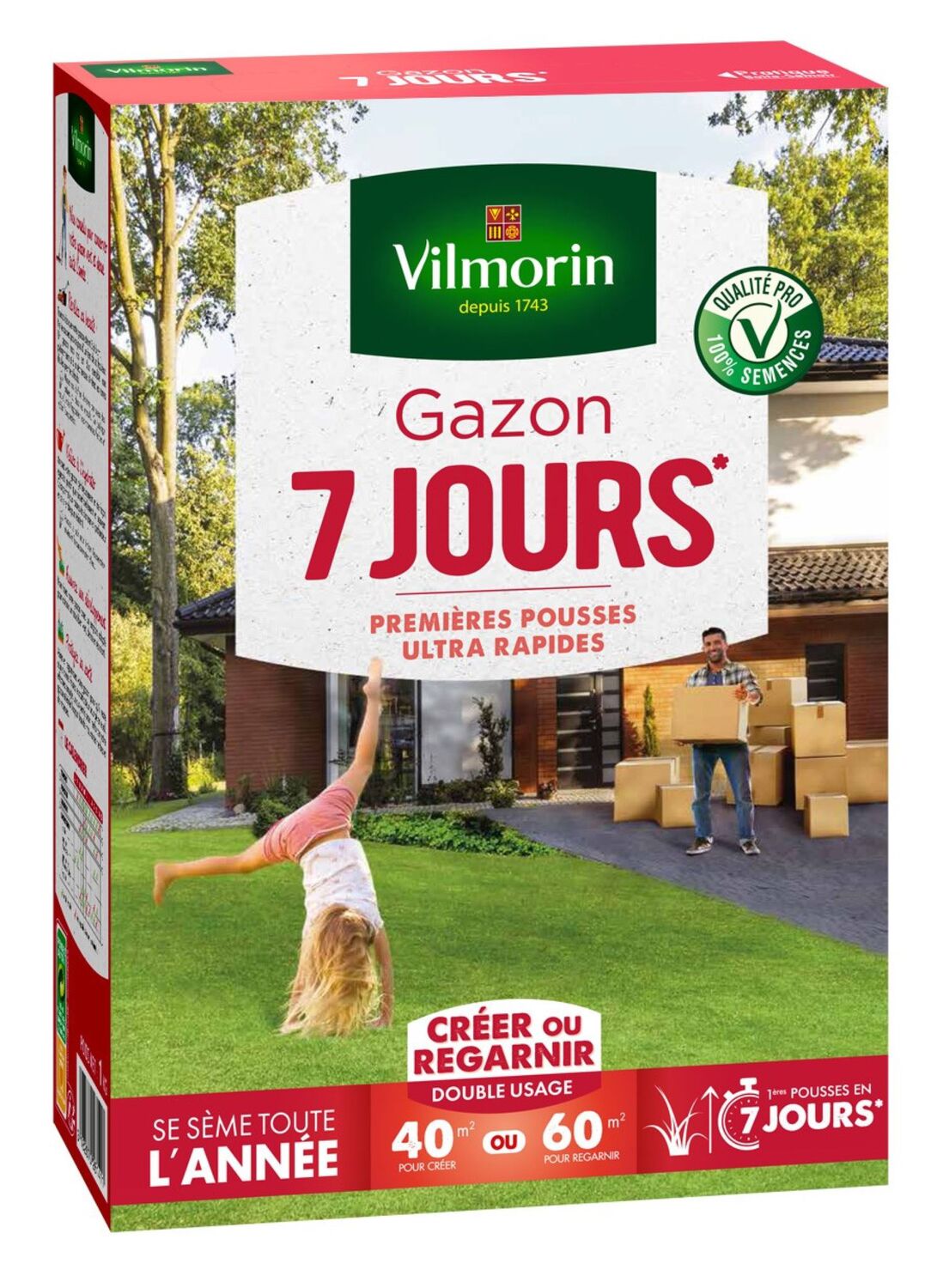 Gazon 7 jours 1kg
