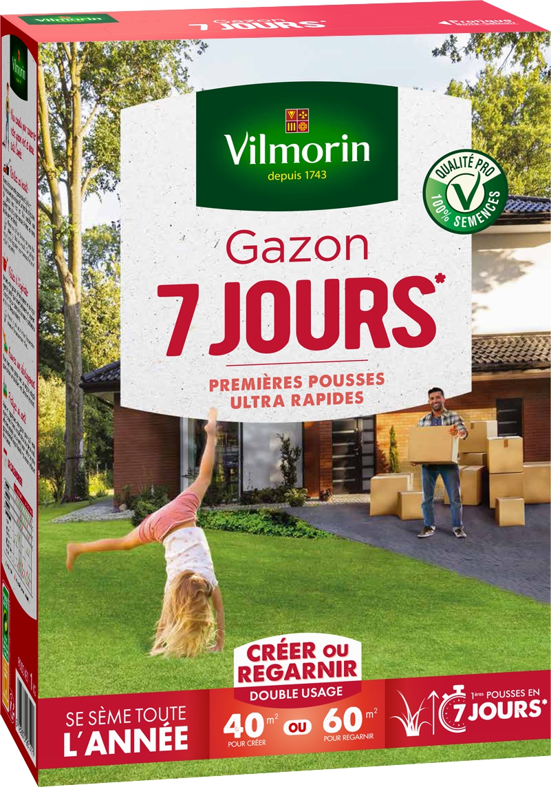Gazon 7 jours 1kg