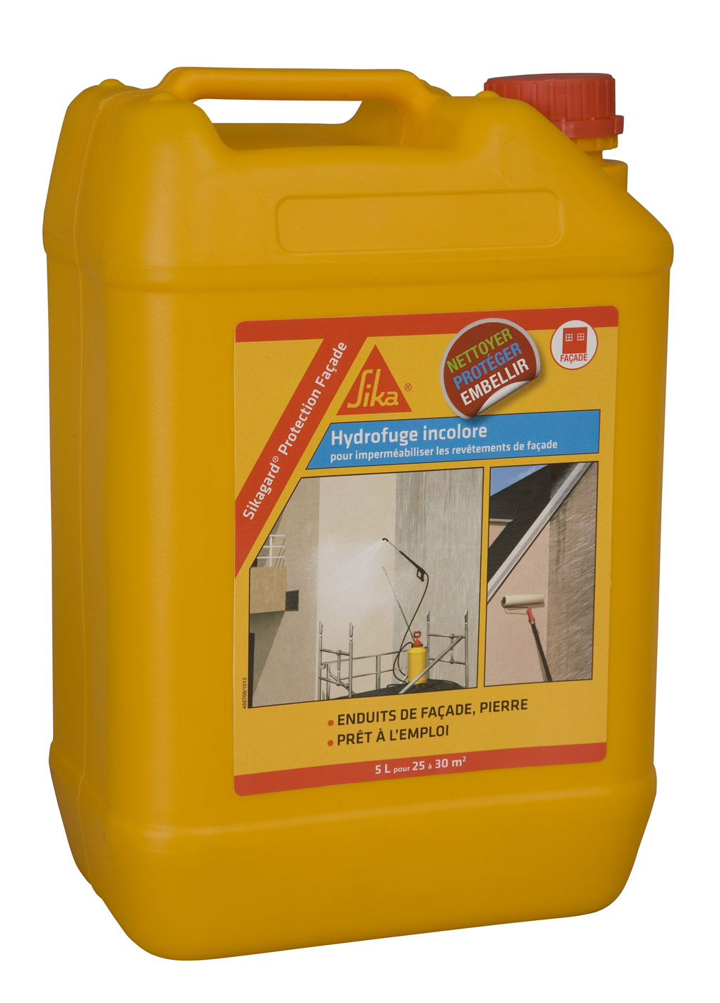 Hydrofuge incolore pour facade SIKAGARD PROTECTION FACADE 5 L