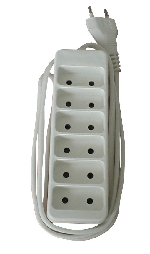 Multiprise 6 Prises 6A - ZENITECH