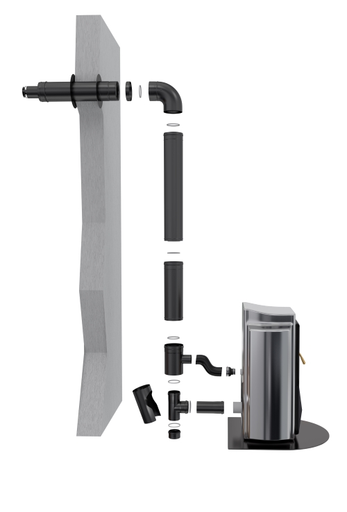 Kit façade BIOTEN pour poêles a pellets- TEN