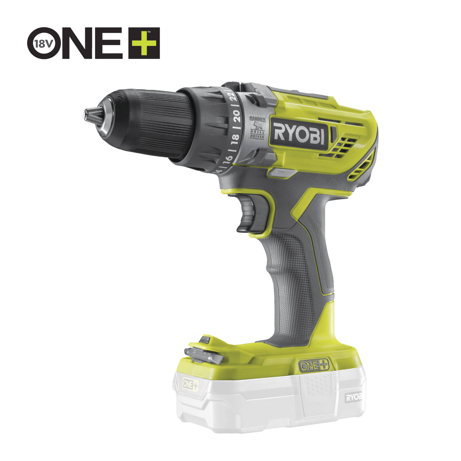 Perceuse percussion 18V One+ R18PD3-0 sans batterie - RYOBI