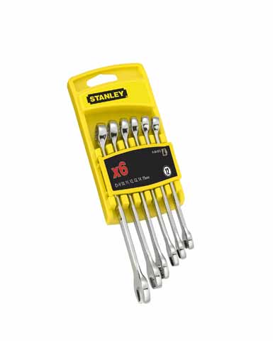 Stanley jeu de clés mixtes 6 pcs